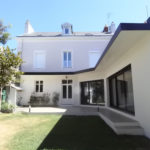 Création d'un eextension reliée visuellement à la maison initiale par une "casquette"